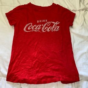 Lucky brand Coca Cola tshirt